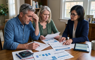 Married Couple with Financial Advisor