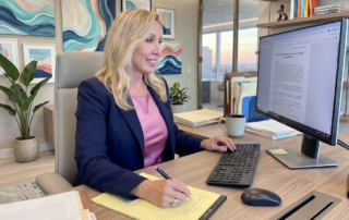 Attorney Rhonda A. Miller is reviewing retained enjoyment