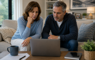 Couple Discussing Beneficiary Designations